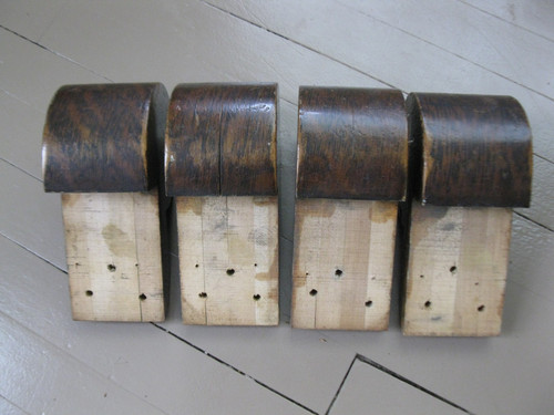 Table feet salvage wood - table,