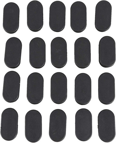 20pcs black oval table chair - oval,