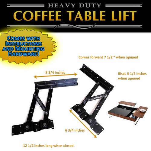 Lift top coffee table diy - coffee,
