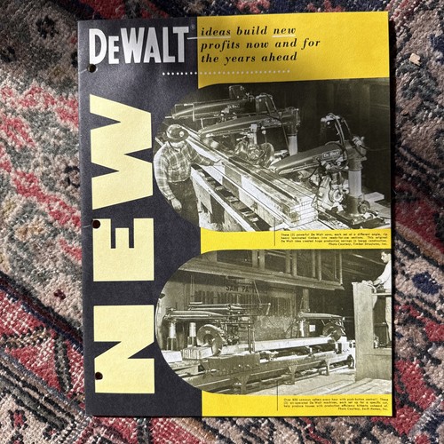 1962 dewalt table saws - 1962,