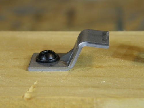 Table top fastener clips - table,