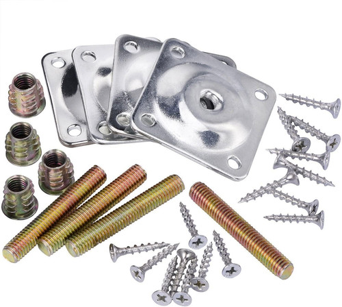 Furniture leg mounting plates - furniture,